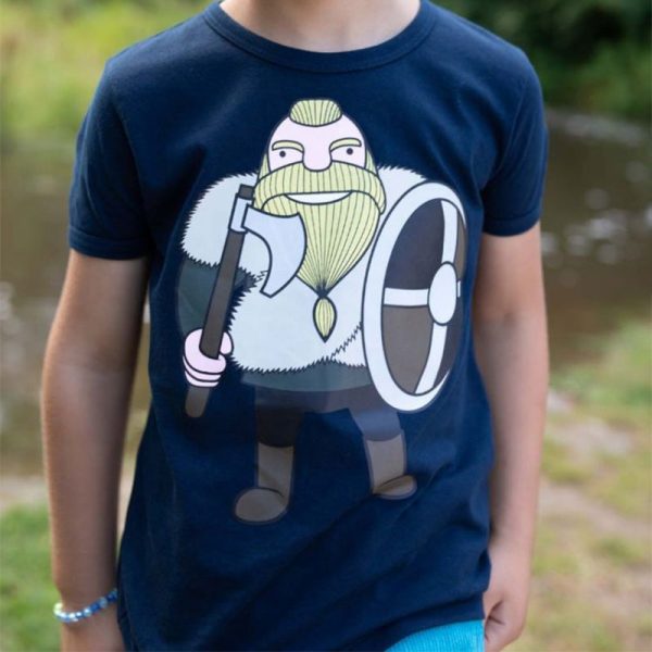 Danefae Harald the Viking T-Shirt – Navy Blue