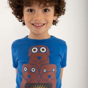 Danefae The Tinderbox Dogs T-Shirt – Blue