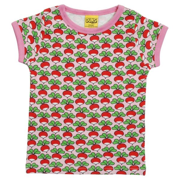 DUNS Sweden Kids Radish T-shirt – Pink Lady (Only 2 left! 7-8 & 9-10y)