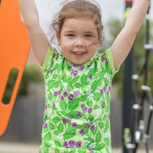 DUNS Sweden Kids Dewberry T-shirt – Green