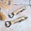 Antique Iron Corkscrew with 4 Finger Pull