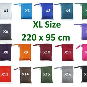 TREKSILK: LARGE Art Silk Sleeping Bag Liner – Travel Hostel Sheet Couch Surfing Camping Outdoor Accessory Trip Summer Guesthouse