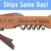 Vintage fishbottle opener combination corkscrew