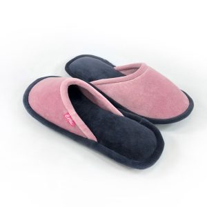 Custom text Pink Indoor slippers, Warm Fleece slippers for Women, Winter slippers Anniversary Gift for Wife, Pink Birthday gift for sister