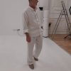 Summer Linen Set Men –  Short Sleeve Shirt and Relaxed Shorts for Summer, Two-Piece Outfit for Beach and Vacation