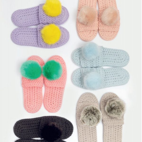 Crochet PATTERN Easy Slipper Pattern Chunky Yarn/Crochet Pattern Summer Slippers/Instant Download/Gift Idea/Beginner Crochet Diy