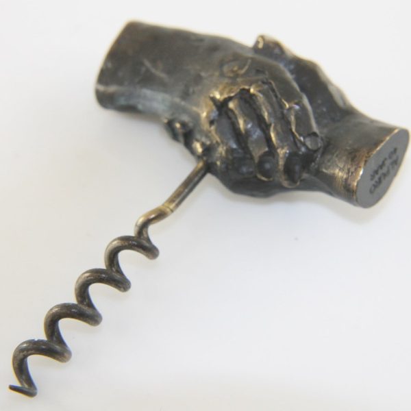 Old friendship hand corkscrew/figural corkscrew