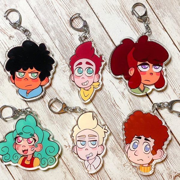 Camp Camp Keychains