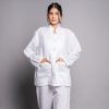 Linen Bomber Jacket Men Handmade Linen Coat Men Bomber Jacket Men Linen Coat White Linen Jacket Men Vintage Coat Linen Pants Linen Clothing