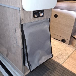 Garbage can waste bag for motorhomes, caravans, campers of all kinds