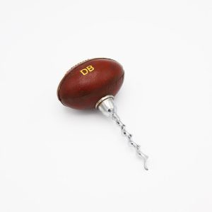 Personalised Vintage Rugby Ball Corkscrew