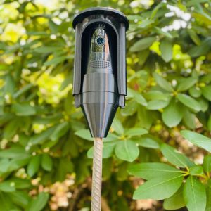 RING Stick Up cam post  // A high mount for 1/2″ and 1″ posts