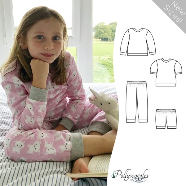 Cotton Flannel Pajama Pattern – Simcoe – PDF – 2-18Y