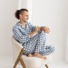 Mens linen pajama set, Linen pyjamas for men, Mens linen PJ, Mens linen pants ant shirt, Pajama set, Gift for him