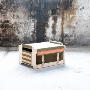 Heldbergs Box – Living box – Vanlife – Stackable storage box for living room or camping