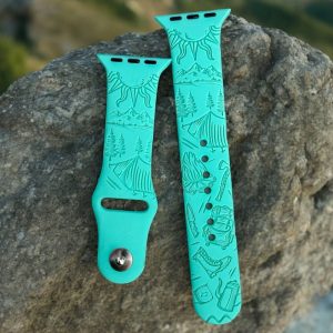 Camping Hiking Outdoor Adventure Apple Watch Band | Series 9, 8, 7, 6, 5, 4, 3, 2, 1, ULTRA, 38MM, 40MM, 41MM, 42MM, 44MM, 45MM, 49MM