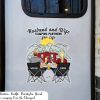 Happy Campers Doormat, Camping Mat, Camper Family Name Rug, Camping Gift Accessories, Camping Decor, Personalized Custom Funny Doormat CM008