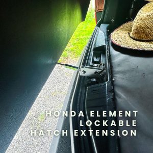 Honda Element Lockable Hatch Extension, Car Safety Accessories, E Life Campers