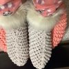 Cozy women’s indoor slipper provide warmth and comfort. Plush, soft, and stylish, these slippers are perfect for relaxation at home!