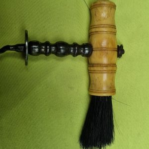 Antique corkscrew with bone handle c 1860
