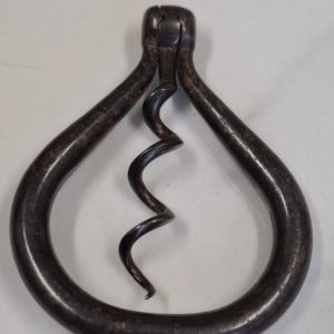 antique pocket folding corkscrew