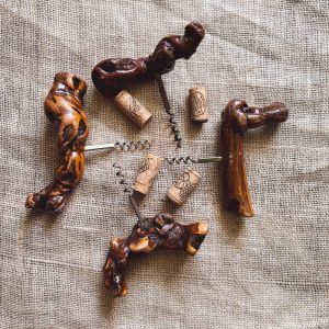 Old Kitchen Corkscrew Bar tools Drink opener Wooden Corkscrews Vintage Bottle opener barware Wine Corkscrew Vintage Barware French antique
