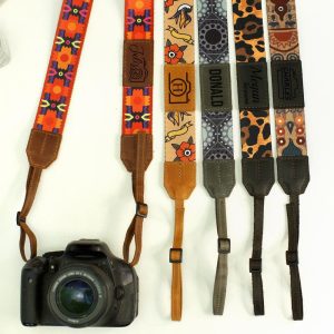 Camera Strap with Engraved Leather Part, Soft Camera Straps for Women, Christmas Gifts for Her, Canon Sony Nikon Camera Straps, Travel Gift