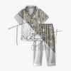Boho Autumn, Fall Pumpkin  Pajama pants winter Pajama Pants