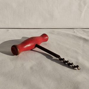 Vintage Corkscrew,  Wine Opener With Wood Handle
