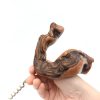 Vintage German Brass Corkscrew bottle opener – Skeleton Key Corkscrew bottle opener,Wine Opener – M.I. Germany