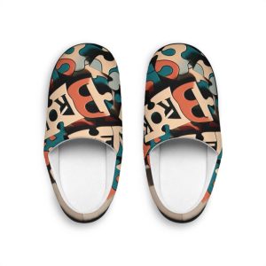 Slippers, Cozy House Shoes, Indoor Footwear, Lounge Slides, Comfy House Slippers, Men’s & Women’s, Fun Design