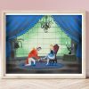 Art Deco Work From Home Office Decor | Plot Twist I’m Wearing Slippers | Framed Home Office Wall Art Print | Remote Work Humor Gift