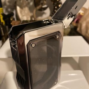 Windproof Lighter & Storage Box Multifunctional Jet Flame, Gadget Gifts For Dad Cyberpunk Lighters BBQ Outdoor Candle Camping Blow Torch