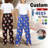 Ready to Ship! Little Kids & Youth Pajama Set (XS to 4XL) with All Over Cute Trendy Print! Fast Shipping Too
