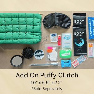 Vanlife Gift Road Trip Kit: Campervan Accessories, RV Gear & Car Camping Supplies for Adventure Camping Gift Hiking Bag Puffy Clutch