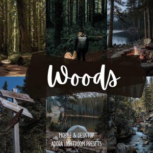 10 Woods Presets, Moody Nature Lightroom Presets, Fireplace Presets, Camping Presets, Outdoor Presets, Travel Blogger Presets, Hiking Preset