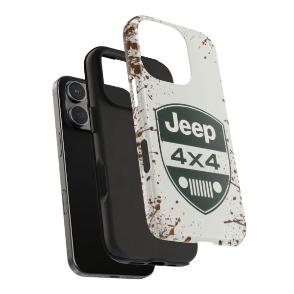 Rugged Jeep Phone Case – Durable Protective Cover for Jeep Lovers, Off-Road Enthusiasts, Adventure Gifts, Unique Car Accessory