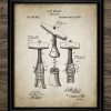 Barkeepers pocket kit , corkscrew and bottle opener, gold and oak whiskey barrel
