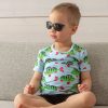 Alba Of Denmark Sunshine At The Beach T-shirt – Citrus On The Road (Only 2 left! 4-5 & 10-11y)