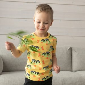 PaaPii Perch T-Shirt – Yellow (Last one! 3-4y)