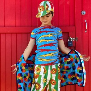 Smafolk Crocodile T-Shirt – Ocean Blue