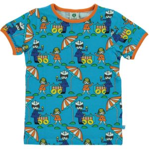 Smafolk Ice Cream Stand T-Shirt – Ocean Blue