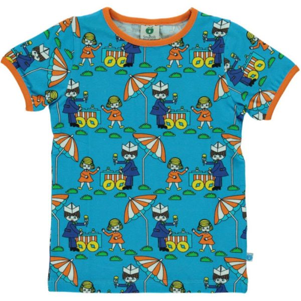 Smafolk Ice Cream Stand T-Shirt – Ocean Blue