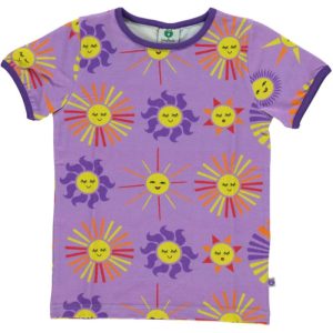 Smafolk Sun T-Shirt – Viola Purple