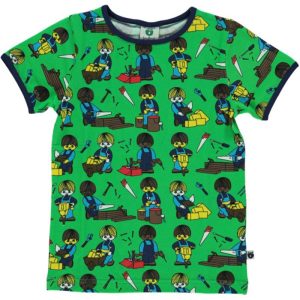 Smafolk Construction Workers T-Shirt – Green